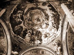 044-cupola ss.annunziata dei teatini affresco del tancredi 1709 restaurato da giuseppe paladino nel 1791